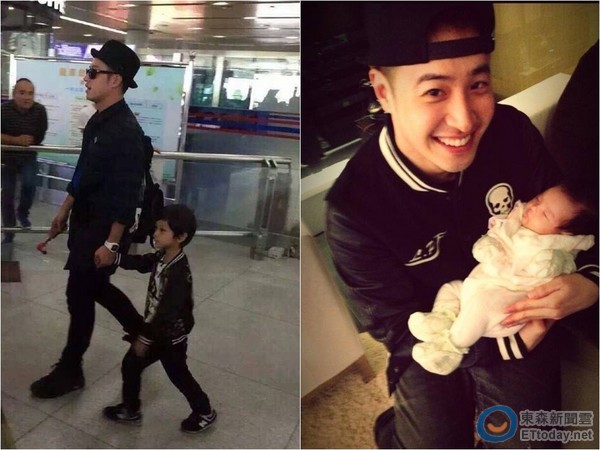 潘瑋柏帶兒子現(xiàn)身
