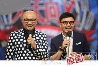 徐崢與汪涵的合影照片