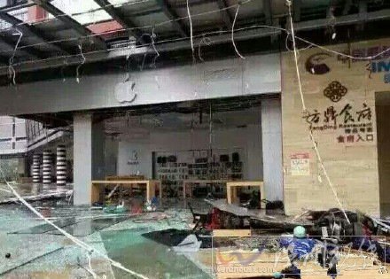 湛江市的臺風災情