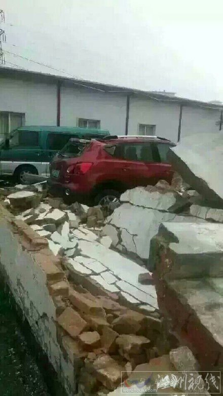 臺風過后的湛江市區街道