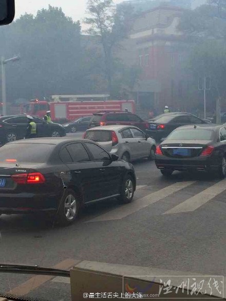 大連一二九街大火