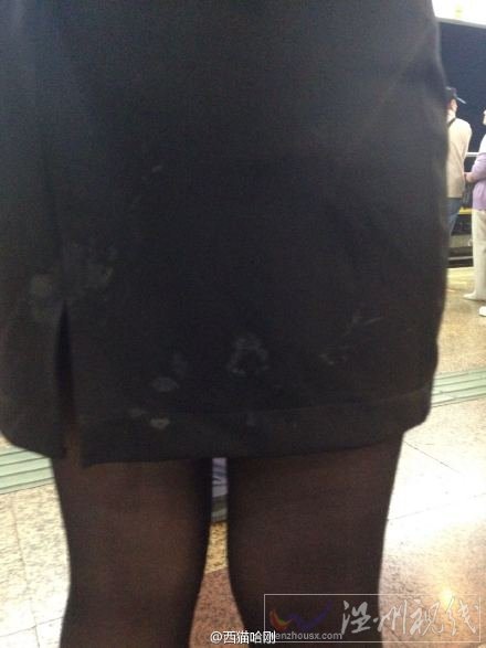 上海地鐵7號線猥瑣男照片