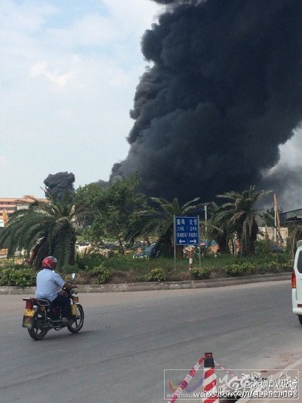 番禺今天發生爆炸事故