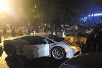 蘭博基尼連撞8車后司機逃逸 現已被抓