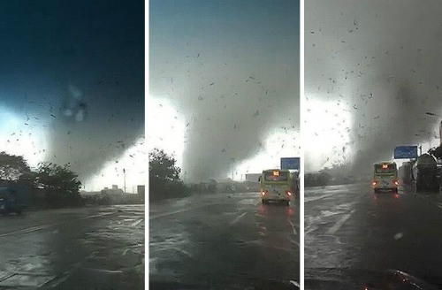 龍卷風襲擊番禺