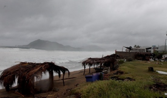 颶風帕特里夏登陸墨西哥