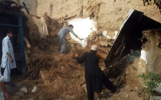 阿富汗7.8級地震