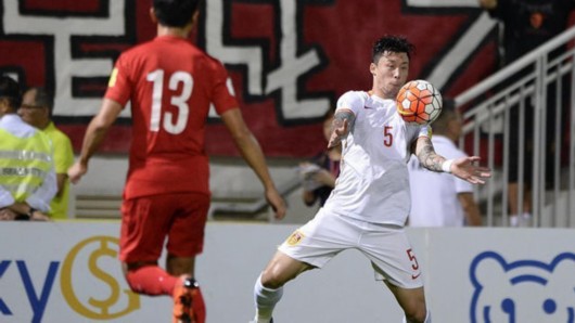 國足戰(zhàn)平香港