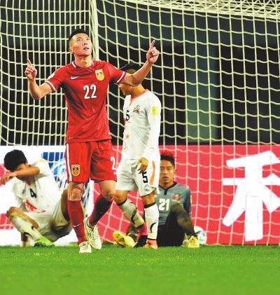 國足12∶0勝不丹