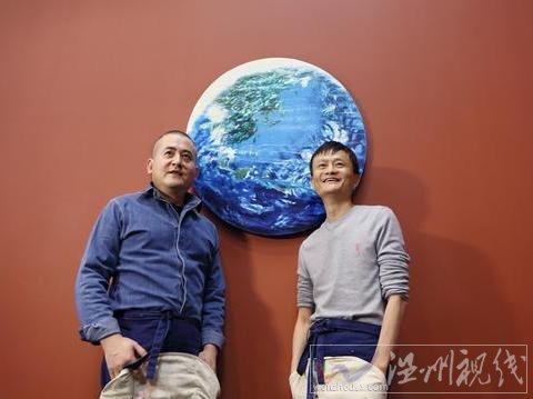 馬云四千萬油畫桃花源