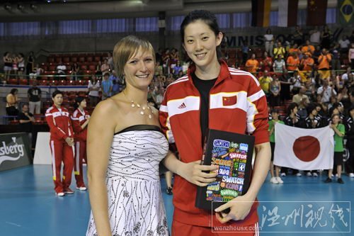 中國女排美女薛明照片