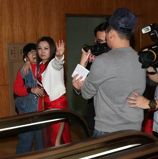 男星結婚遭鬧場