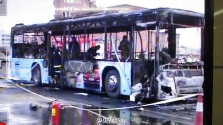 銀川301公交車起火事故