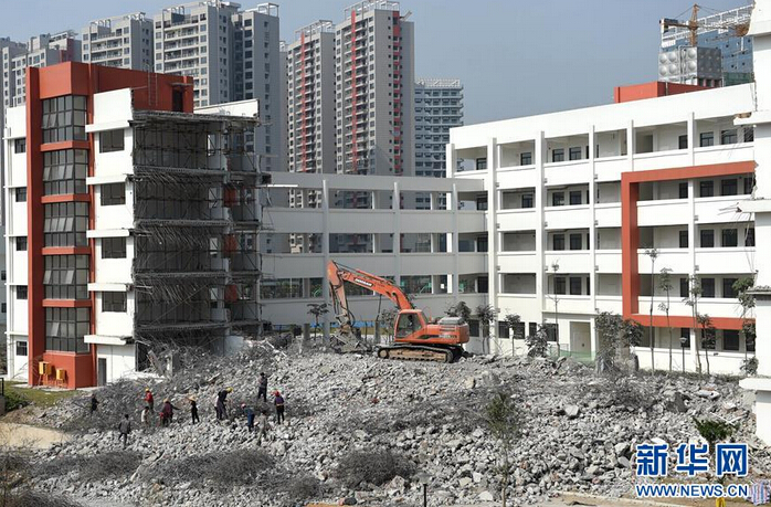 教學樓建好即被拆
