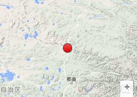 那曲安多縣地震