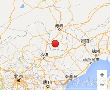 內蒙古赤峰市地震