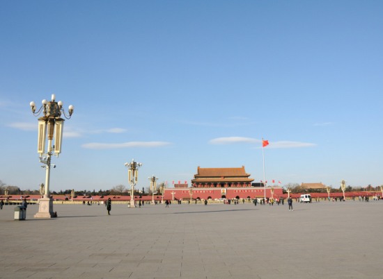 北京上演空城計