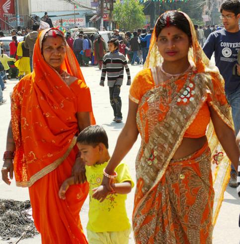 尼泊爾圣浴儀式