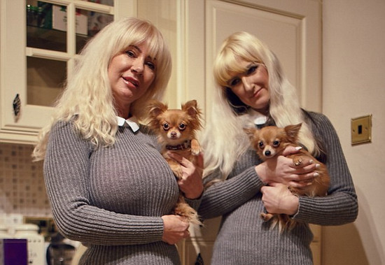 大媽整容成女兒