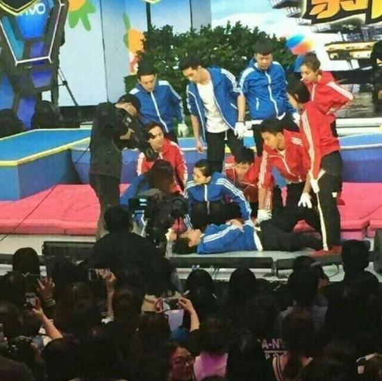 曝謝娜錄節目發飆