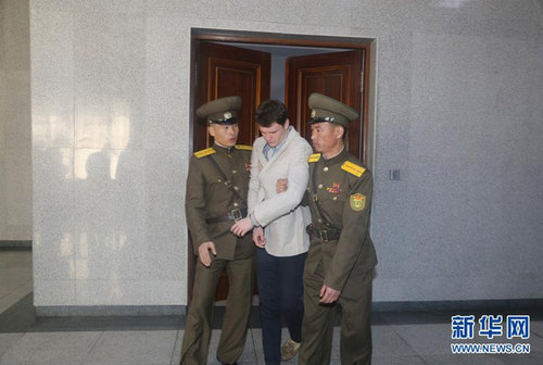 朝鮮判處美大學生