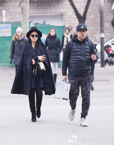 李湘被警察帶走