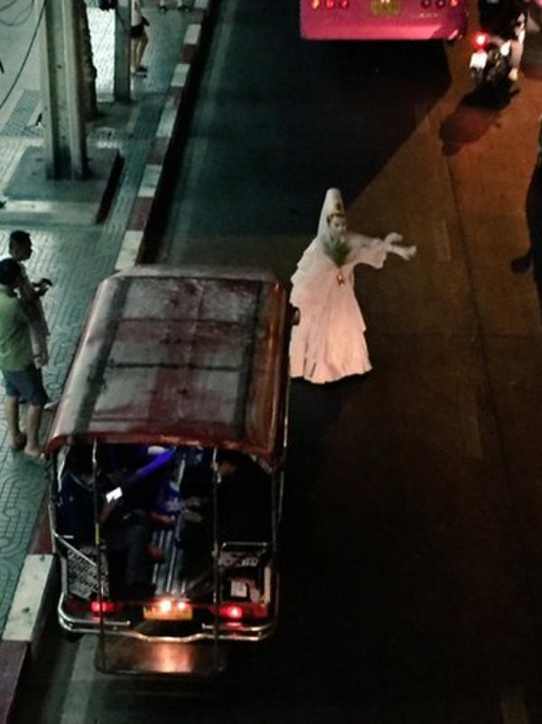 觀音娘娘嚇壞司機