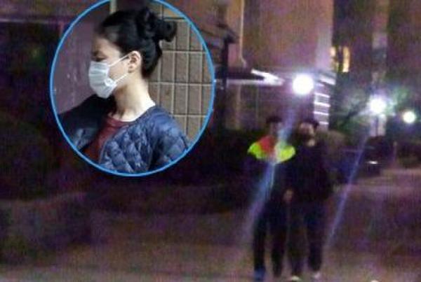 王菲霆鋒深夜牽手