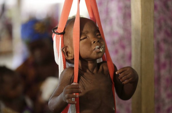 尼日利亞難民饑荒