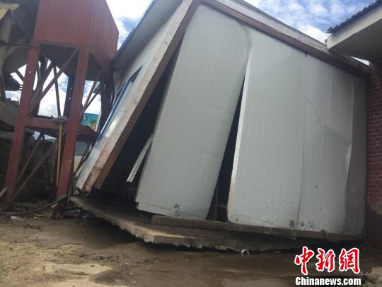 甘南多地遭遇暴雨冰雹強對流天氣