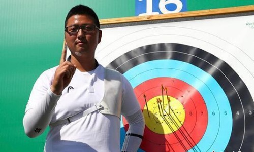 奧運首個世界紀錄 韓國射箭金優鎮破世界紀錄