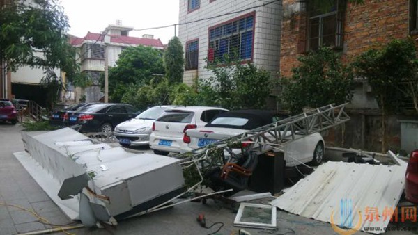 強臺風莫蘭蒂登陸廈門