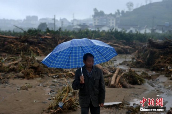 四川攀枝花強降雨