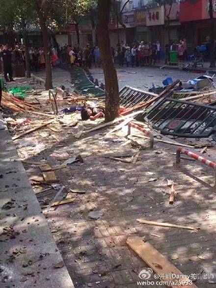 溫州店面煤氣爆炸