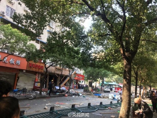 溫州店面煤氣爆炸