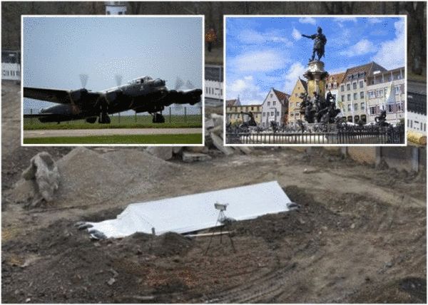 圣誕節五萬人撤離 德國奧格斯堡挖出1.8噸二戰炸彈要引爆