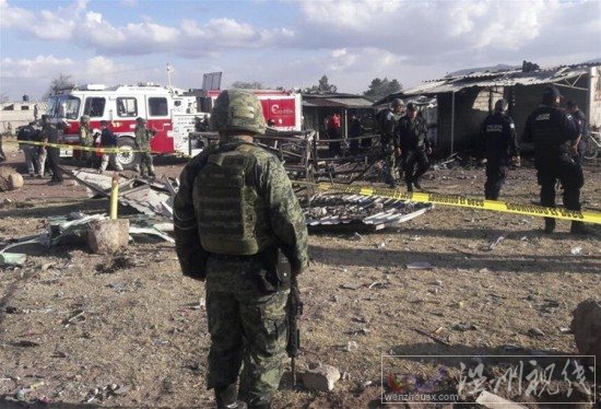 墨西哥煙花市場爆炸