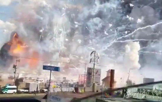墨西哥煙花市場爆炸