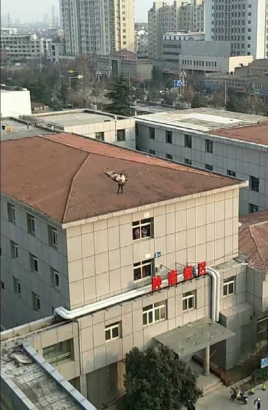 宿州腫瘤醫院女子跳樓