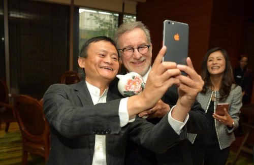 馬云自拍曝光手機