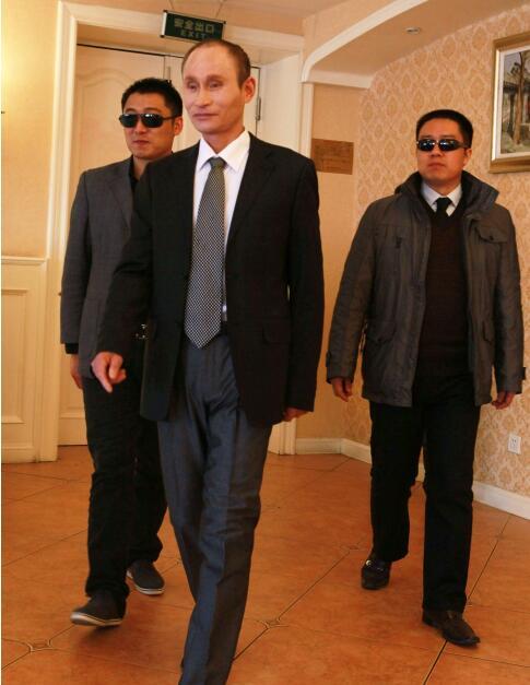 安徽農民撞臉普京