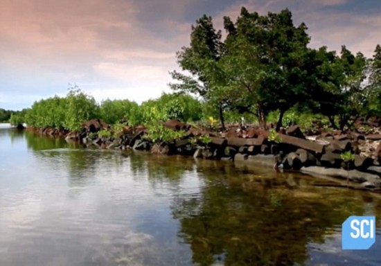 太平洋現神秘古城