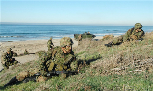 日美舉行奪島訓練