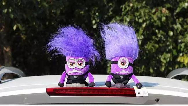 玩偶放車頂將被罰