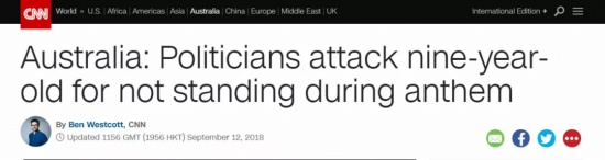 澳大利亞政客圍攻9歲女孩