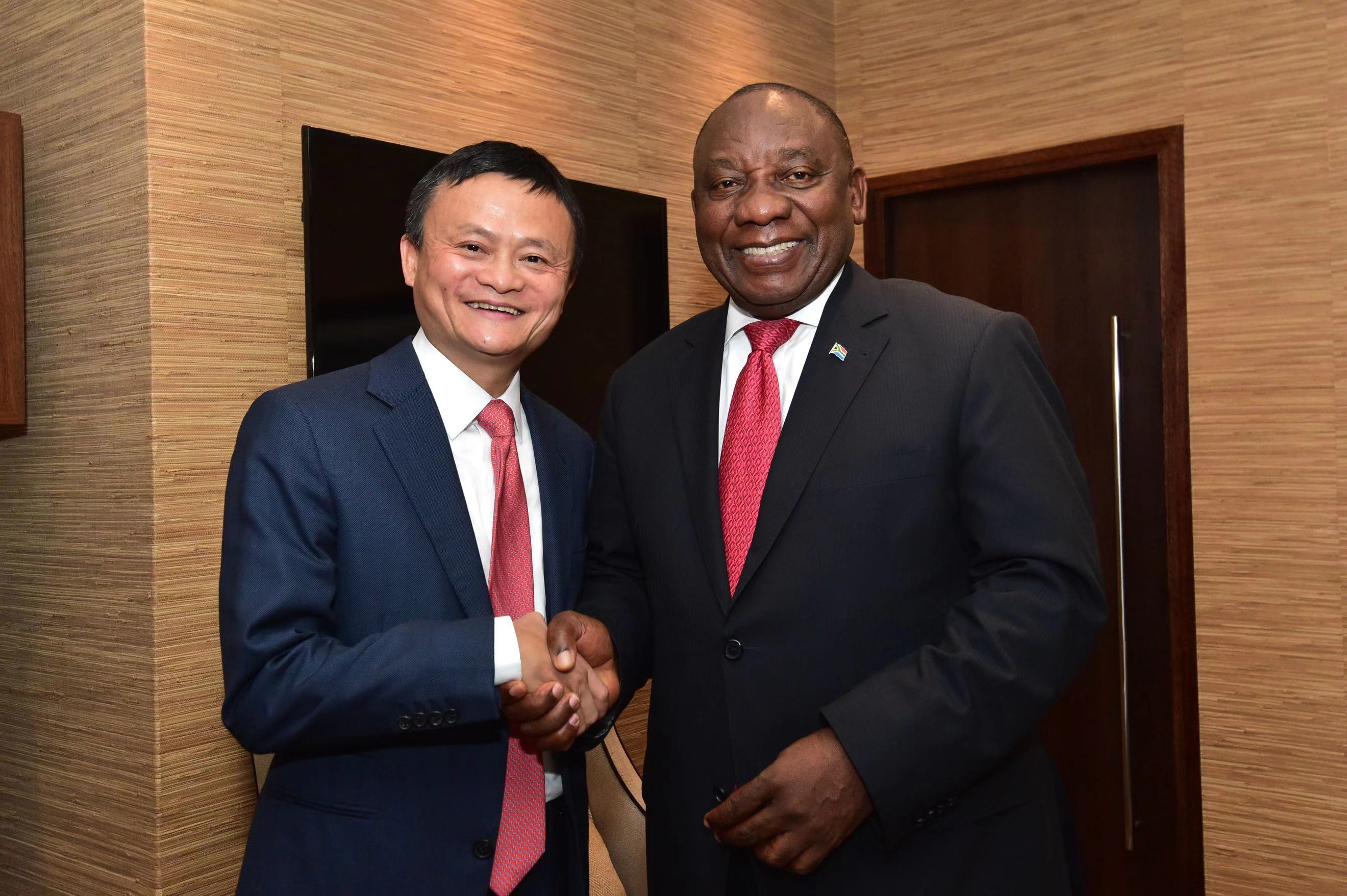 南非總統的特別嘉賓馬云