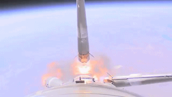 飛船發(fā)射失敗畫面