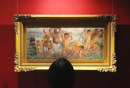 徐悲鴻名畫救公司