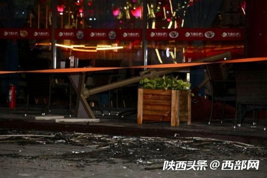 大唐不夜城著火