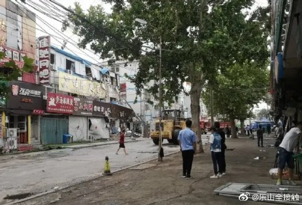 煙臺一飯店爆炸